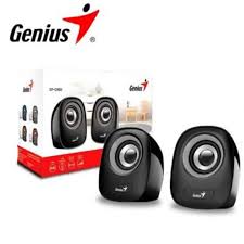 Genius SP-Q160 6W USB Powered Portable Mini Speakers - Black