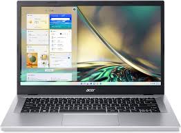 Acer Aspire 3 Laptop Pure Silver 15.6-Inch 12th Gen Core i5-1235U 8GB RAM 512GB SSD Wi-Fi 6 Bluetooth No Operating System NX.K6SEM.00C
