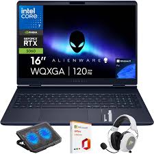 Dell Alienware Aurora 16 Gaming Laptop AC16250, Intel Core 7-240H, 16GB RAM, 1TB SSD, NVIDIA GeForce RTX 4050 6GB