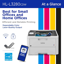 Brother Laser Printer Color HL-L3280CDW Wireless LED Printer