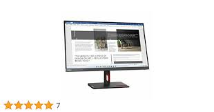 Lenovo ThinkVision Monitor | 63DFKAT4UK | S27i-30 27" inch PS panel-1920x1080-Input connectors-VGA+HDMI-3 Years warranty - S-Tech