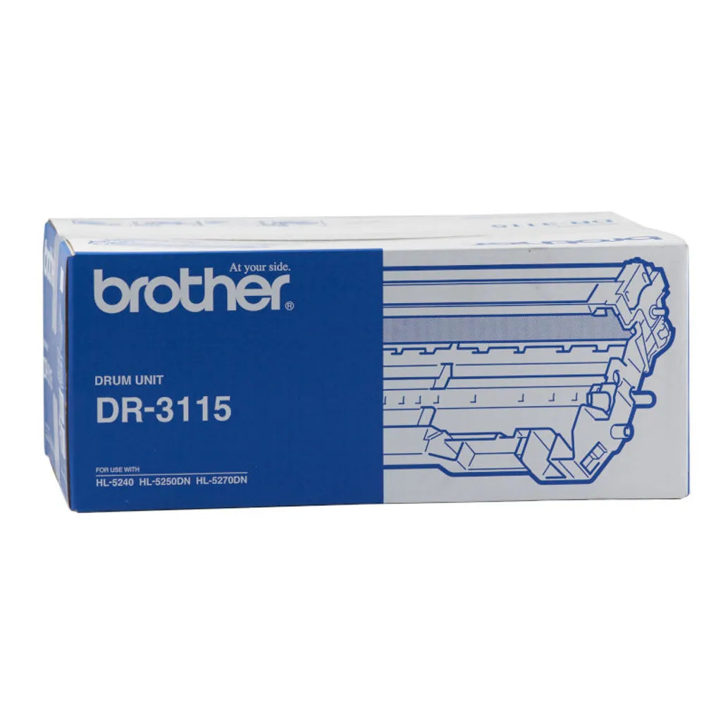 وحدة طبلة Brother الأصلية باللون الأسود DR-3115 HL 5240/5250/5270/MFC8460/8860/DCP 8060/8065