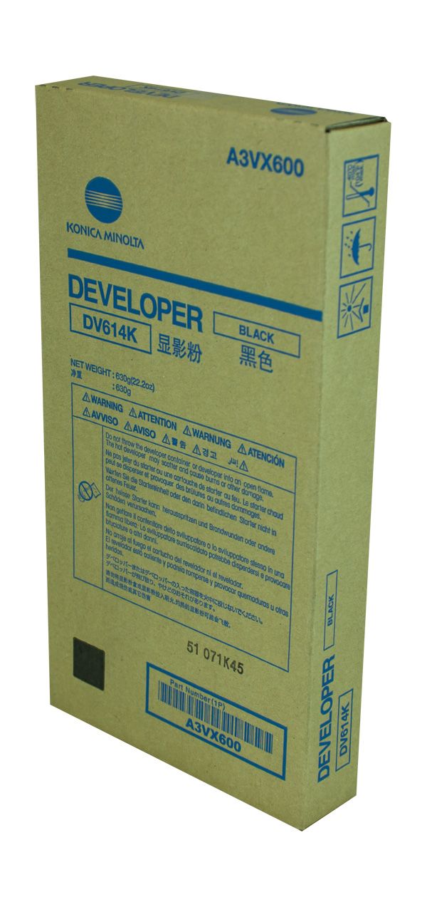 طابعة كونيكا مينولتا ديفيلوبر الأصلية باللون الأسود DV-614 C1060/1070/2070/3070