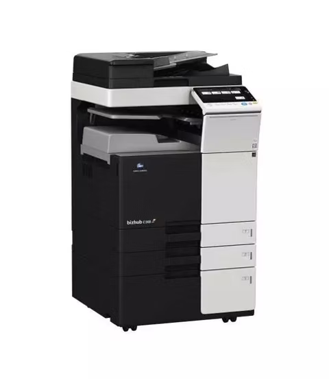 Konica Minolta Refurbished Color C458 Multifunction Color Copier Print, Copy, Scan 45ppm(LIKE NEW))