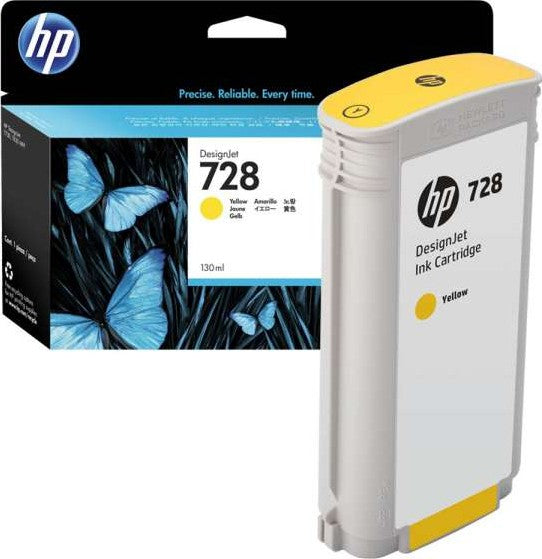 HP Ink Original Yellow 728/F9J65A PLOTTER T730/T830 130ML