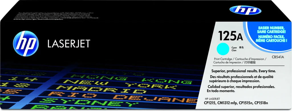 HP Toner Original 125A/CB541A Cyan CP-1215/1515/CM1312