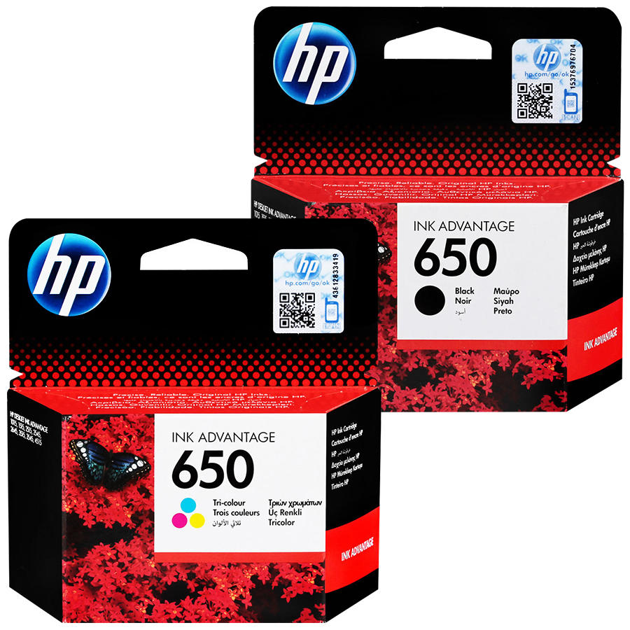 HP Ink Original Multipack 650 CZ101A/CZ102A