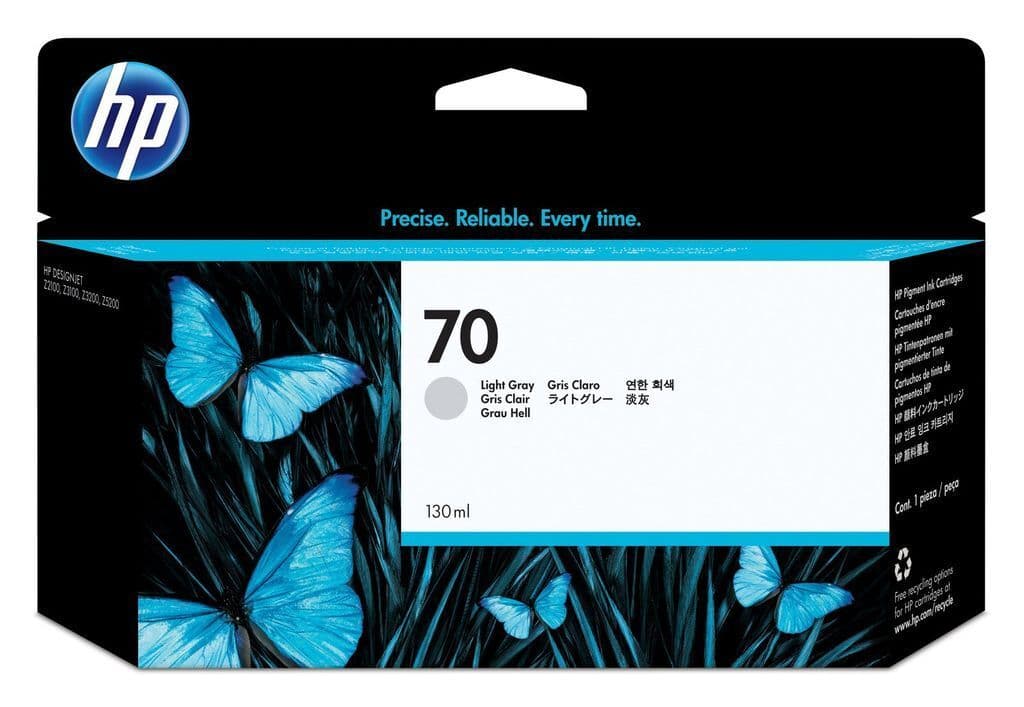 HP Ink Original Light Gray 70/C9451A 130ML