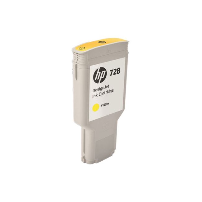 HP Ink Original Yellow 728/F9K15A PLOTTER/T730/T830 300ML