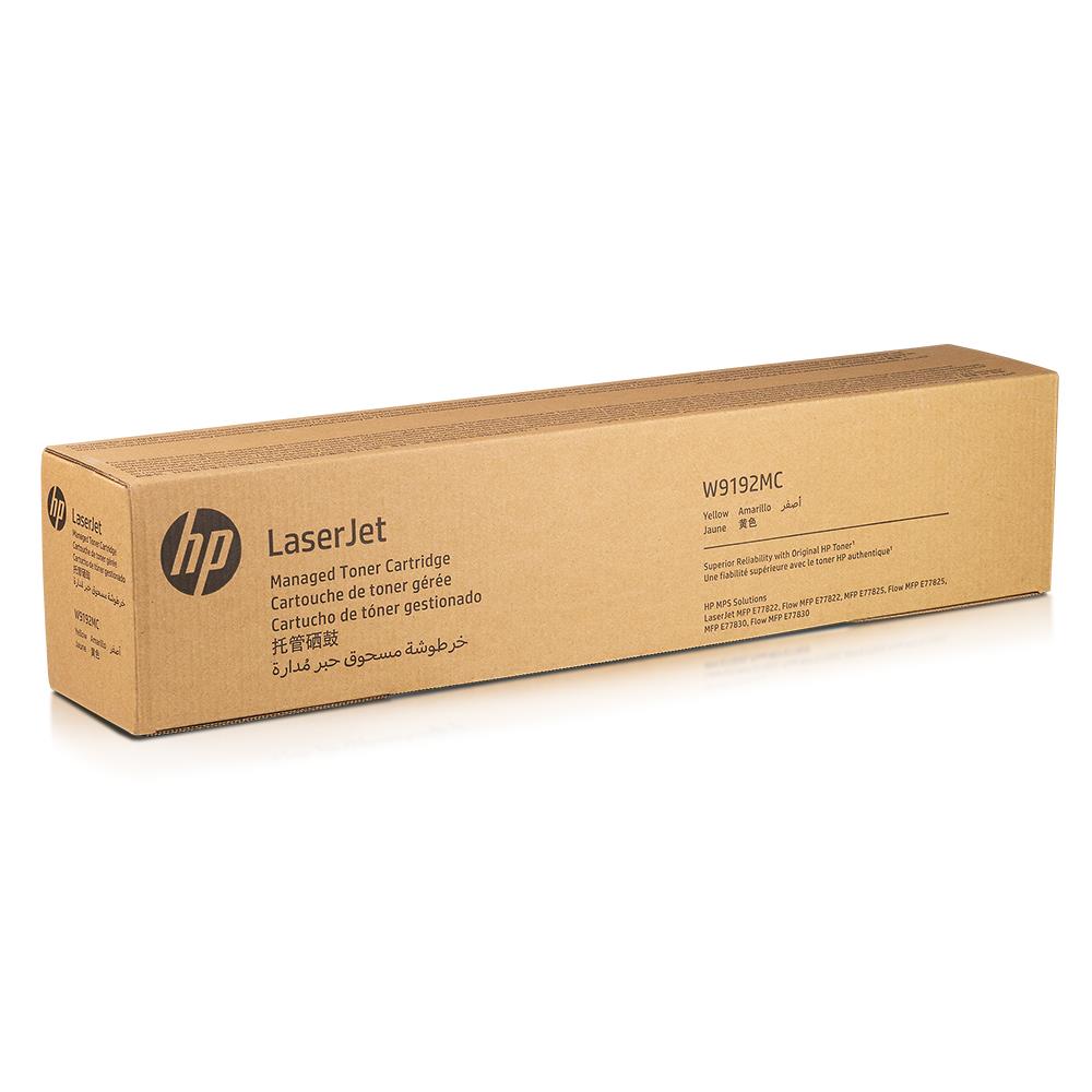 HP Toner Original Yellow- W9192MC MFP E77822/E77825/E77830