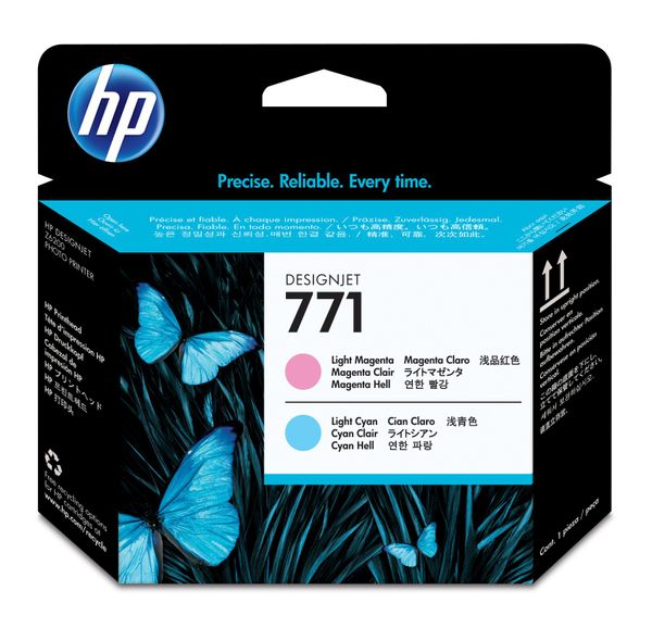 HP Printhead Light Cyan / Light Magenta 771/CE019A