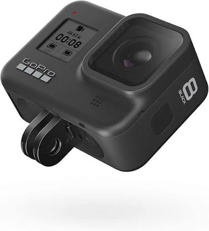GoPro HERO8, Waterproof Action Camera with Touch Screen 4K Ultra HD Video 12MP Photos 1080p Live Streaming Stabilization - Black | HERO8