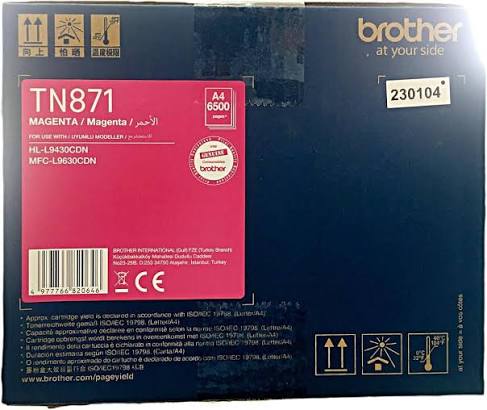 BROTHER Toner Original Magenta TN-871 – FOR HL-L9430CDN / MFC-L9630CDN