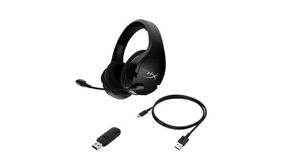 HyperX Cloud Stinger Core W+7.1 Gaming Headset Wireless USB (Charging) Microphone Black 4P4F0AA