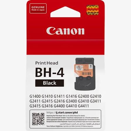Canon Original Print Head BH-4 Black 0693C002-G1400/G1410/G1411/G1416/G2400/G2410/G2411/G2415/G2416/G3400/G3410/G3411/G3415/G3416/G4400/G4410/G4411