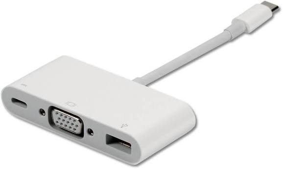Apple ADAPTER USB-C USB-C to VGA/USB-C/USB Video Adapter (MJ1L2)