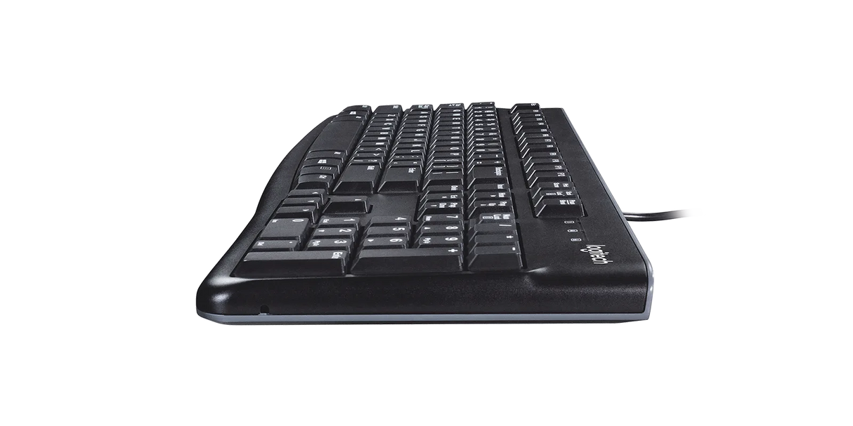Logitech K120 Wired USB Keyboard – Durable & Reliable