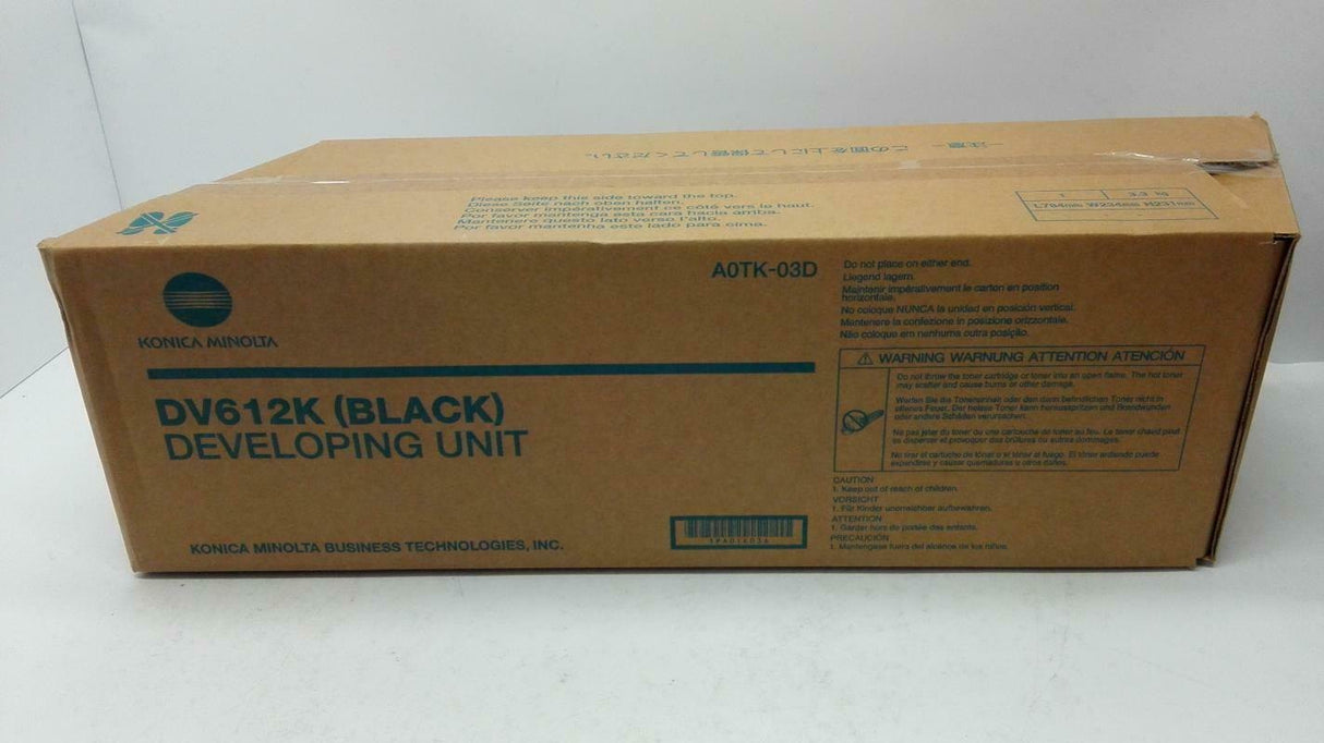 وحدة طبلة كونيكا مينولتا الأصلية باللون الأسود DR-612 C452/652/552