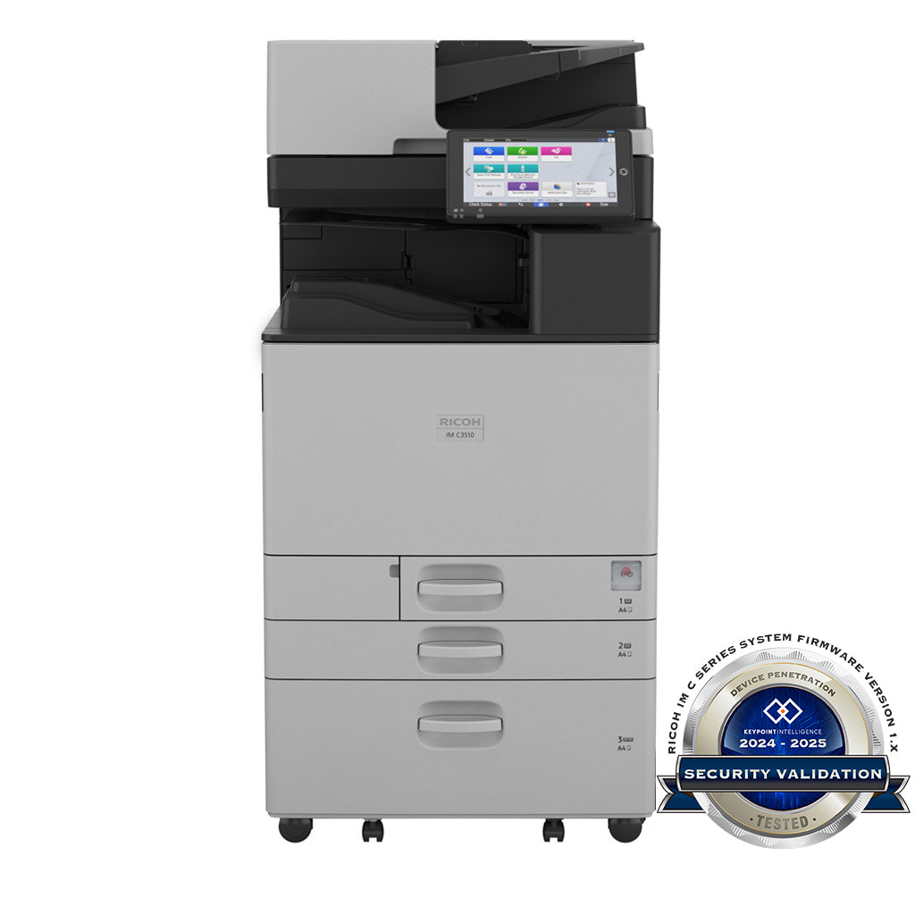 Ricoh Copier New  IM C3510 A3 colour multifunction printer-copy/print/scan/network/2 tray+Table+adf