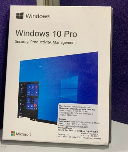 WINDOS 10 PROFESSIONAL 64BIT (ENG)