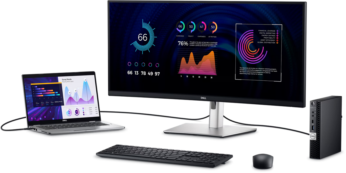 DELL Monitor Curved P3424WE USB C Hub 86.5cm 34" Inch 3 Year WUE ( 210-BGTY )