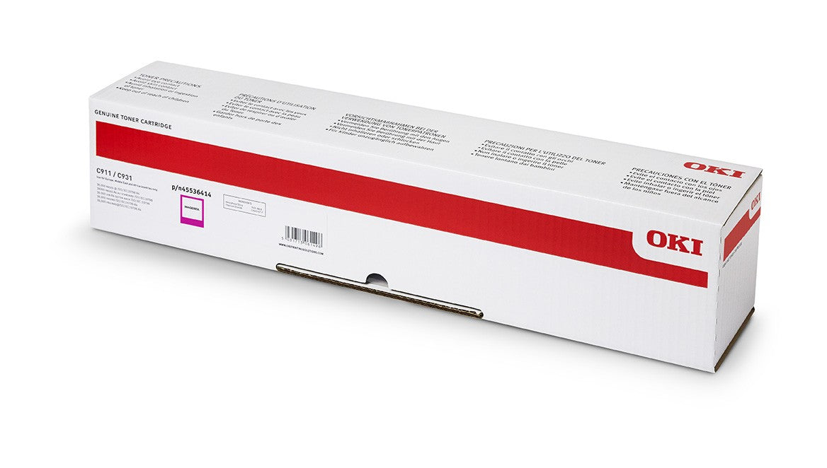 OKI Toner-MAGENTA-C911/C931-45536414