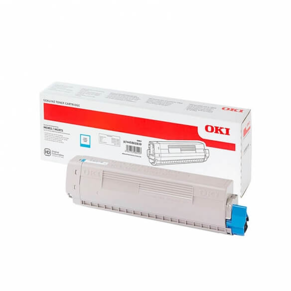 Oki Toner Original Cyan 45862821 C8453/C8473