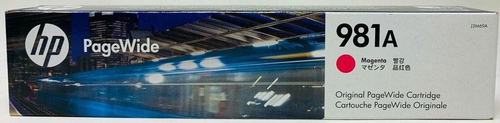 حبر أصلي HP 981A/J3M69A PAGEWIDE ENTERPRISE 556/5