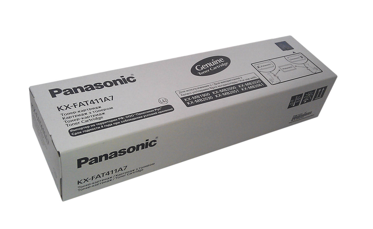 Panasonic Toner S-TECH Black KX-FAT411A KX-MB2000/MB2010/MB2020/MB2025/MB2030/MB2060/MB2062/MB2085/MB2090