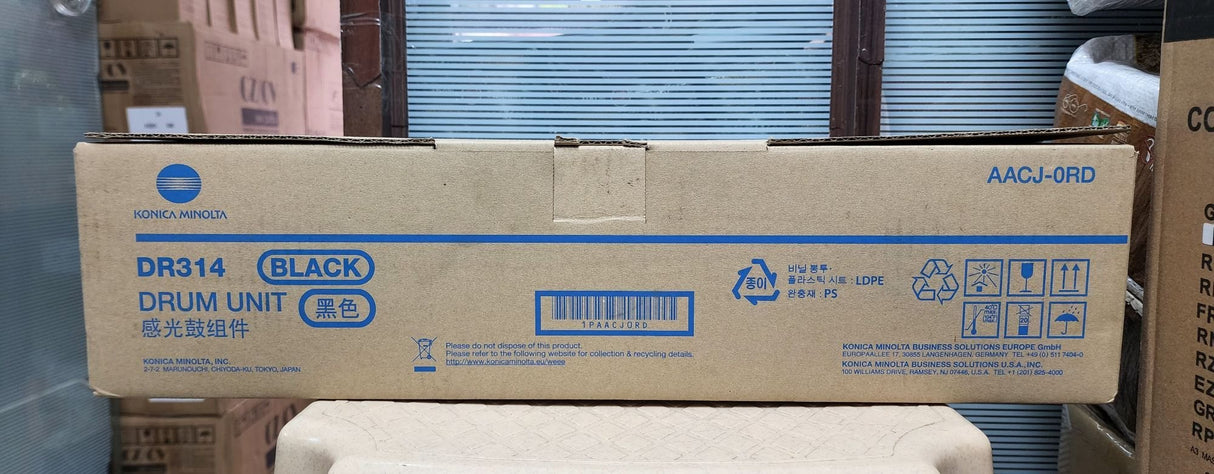 وحدة طبلة كونيكا مينولتا الأصلية باللون الأسود DR-314K 368E/558E/658E/458E
