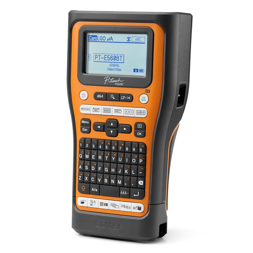 Brother Label Printer PT-E560BTVP Handheld Pro Labelling Machine