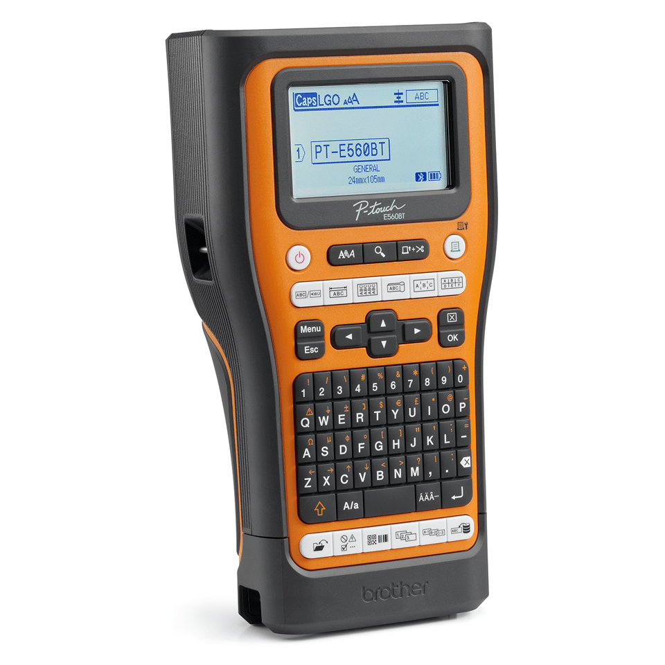 Brother Label Printer PT-E560BTVP Handheld Pro Labelling Machine