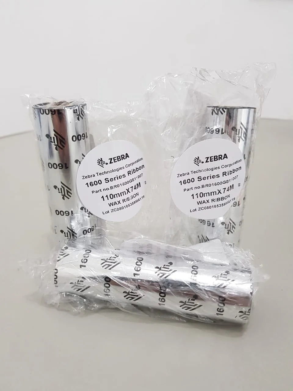 ZEBRA Original RIBBON 110*74 MM