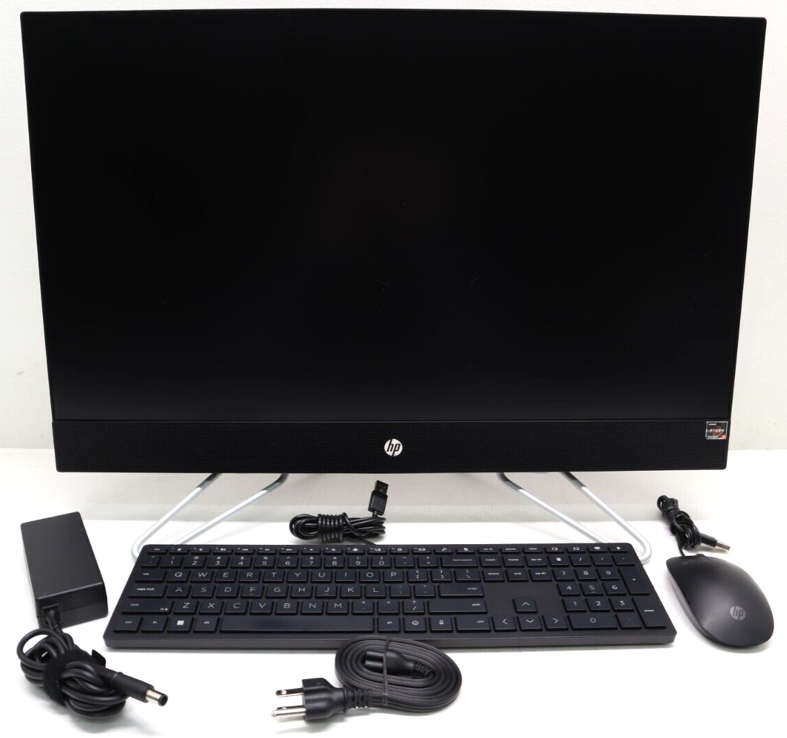 HP ProOne 245 G10 All-in-One PC – Ryzen 7 7730U | 8GB RAM | 512GB SSD | 23.8" FHD IPS | FreeDOS | White