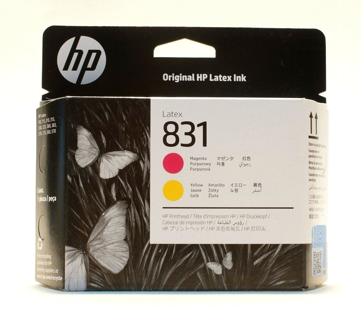 HP Printhead Yellow / Magenta 831C/CZ678A LATEX
