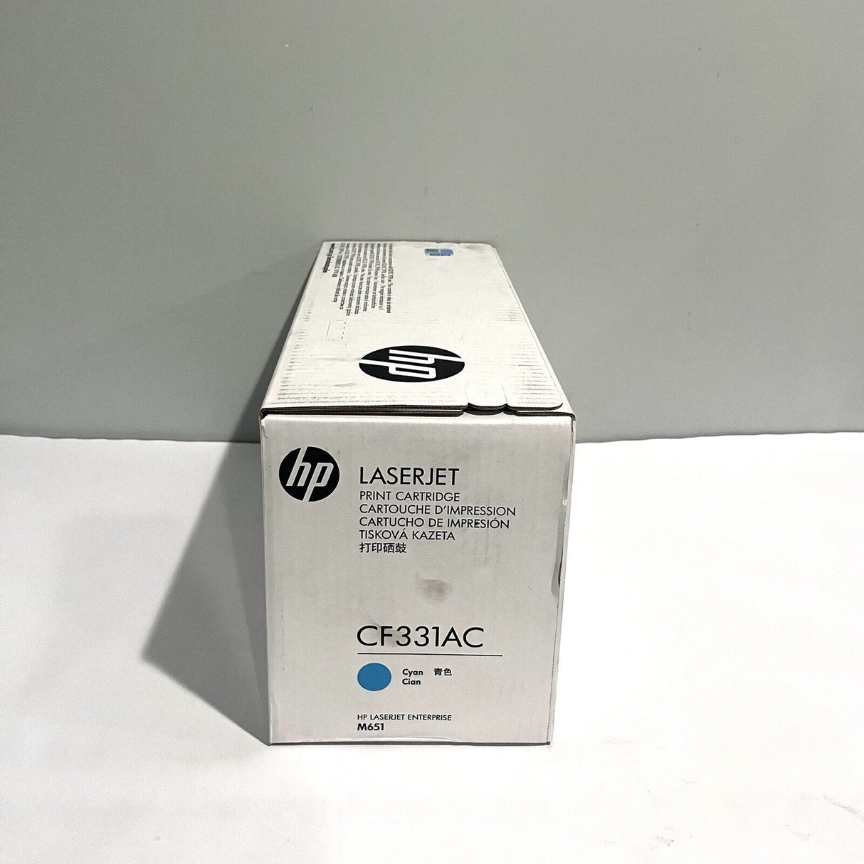حبر HP الأصلي باللون السماوي 654AC/CF331AC M651