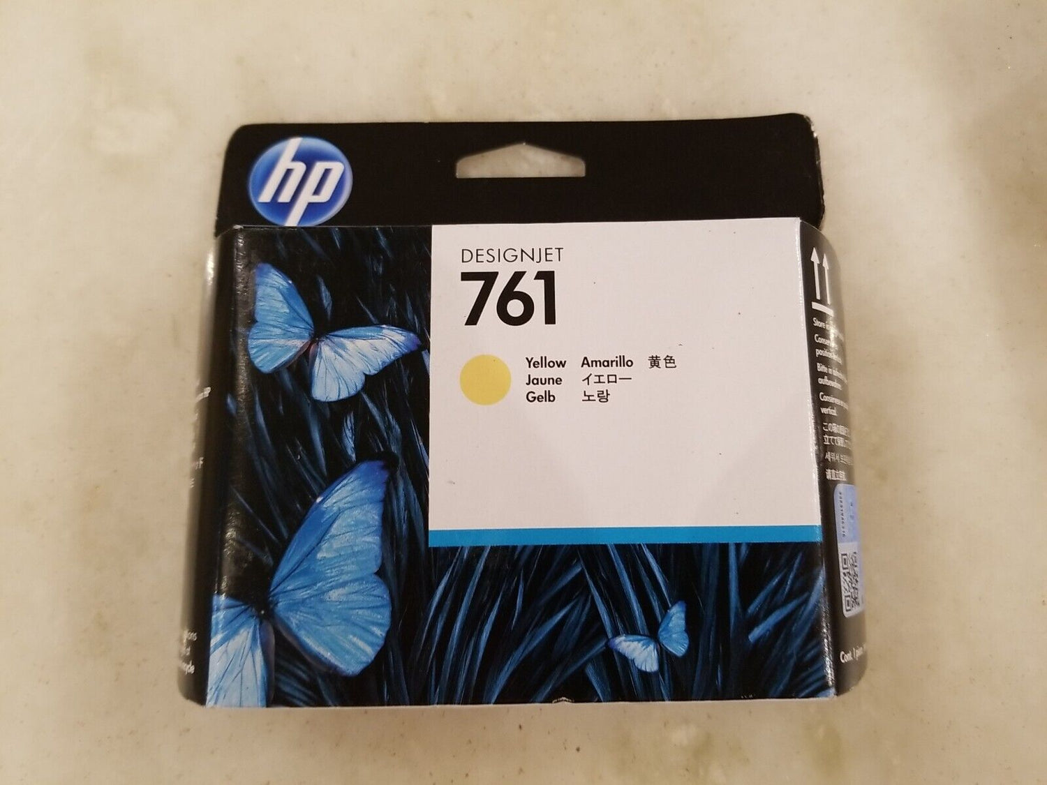 HP Printer Head Original Yellow 761