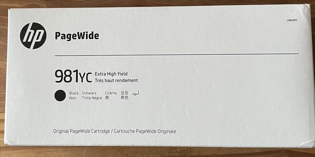 HP Toner Original Black 981A/981YC / L0R20YC PAGEWIDE ENTERPRISE E55650/E58650