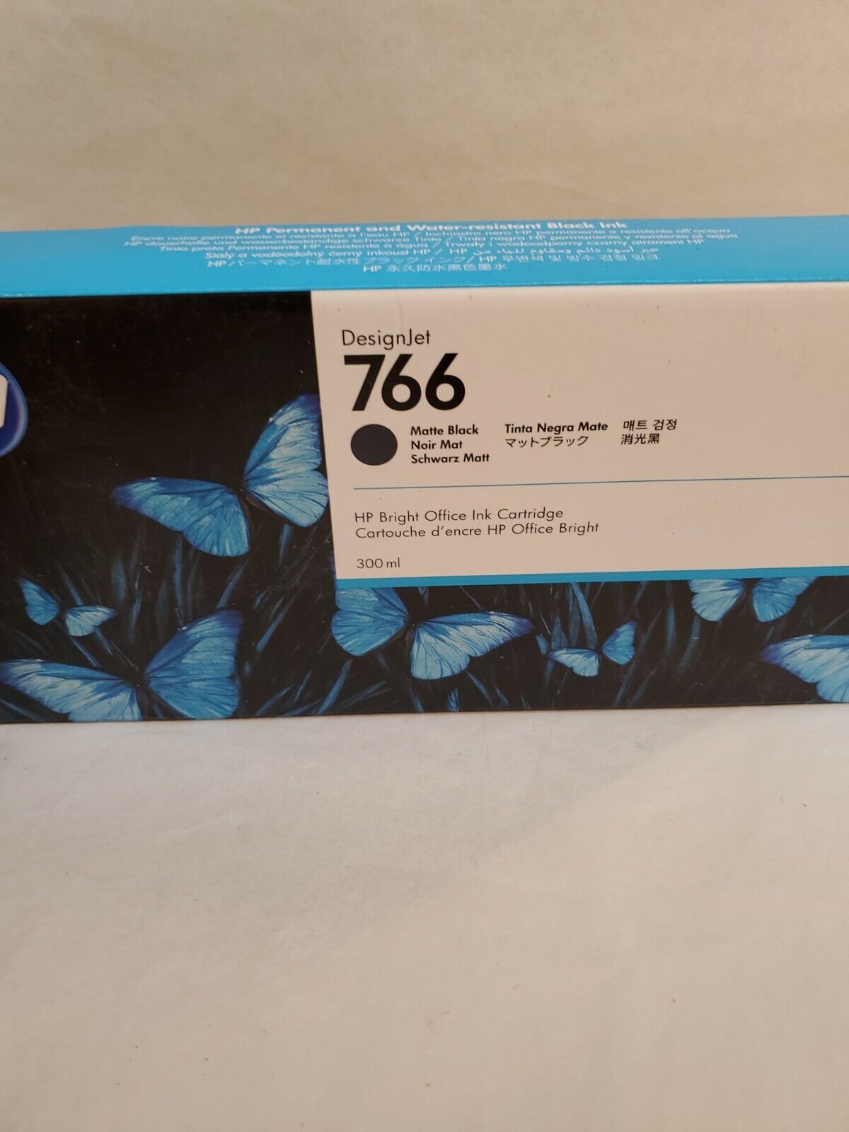 HP Ink Original Matte Black 766/P2V92A 300ML
