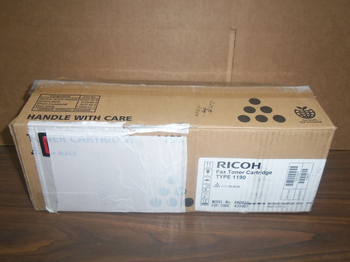Ricoh Toner Original Black TYPE-1190 1190