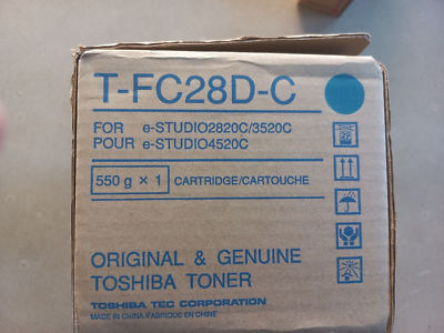 Toshiba Toner Original Cyan T-FC28D 2330C/2820C/2830C/3520C/3530C/4520