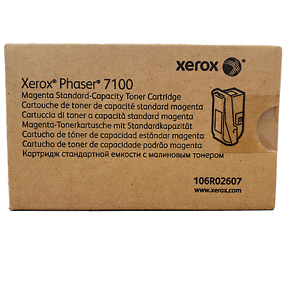 Xerox Toner Original Magenta 106R02607 STD-7100