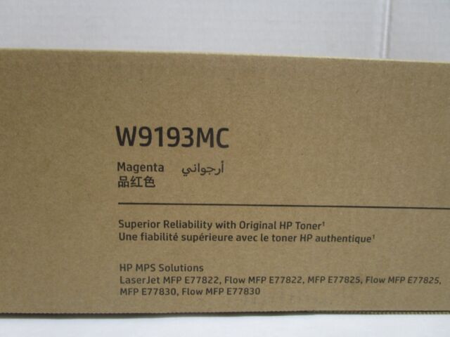 HP Toner Original Magenta W9193MC MFP E77822/E77825/E77830
