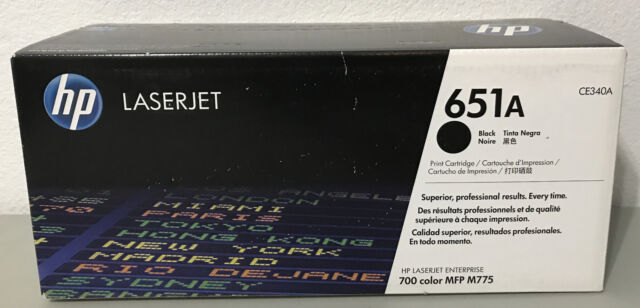 HP Toner Original Black 651A/CE340A M775