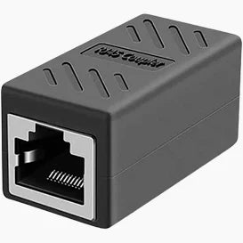 وصلة RJ-45 F/F Cat.6 UTP Keystone Black