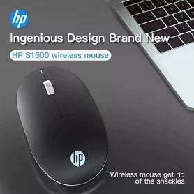 HP S1500 Wireless Mouse Black