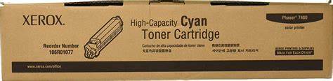 Xerox Toner Original Cyan 106R01077 HIGH-7400