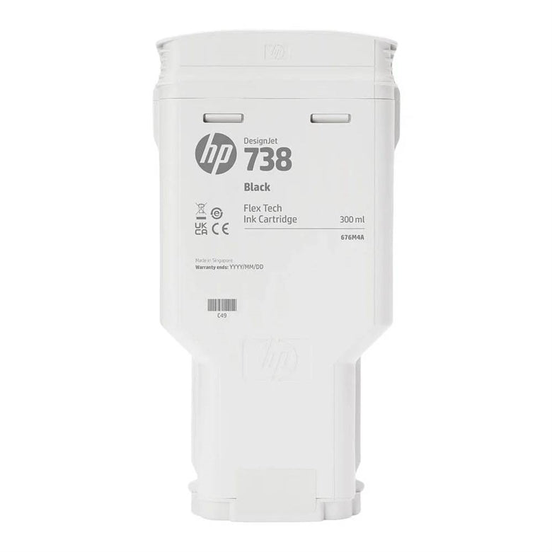 HP Ink Original Black 738/498N4A-130ML PLOTTER-T850/T950 - S-Tech