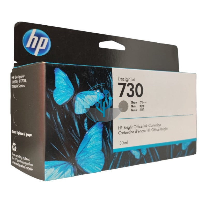 HP Ink Original Gray 730/P2V66A PLOTTER/T1700 130ML