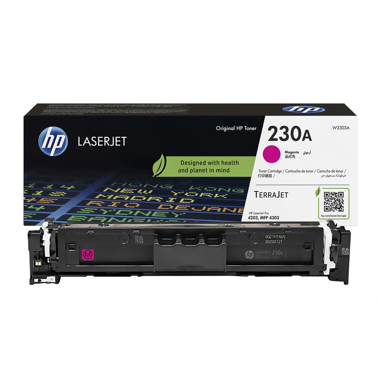 HP Toner Original 230A/W2303A Magenta 1,800 pages LaserJet Pro 4203/4303 - S-Tech